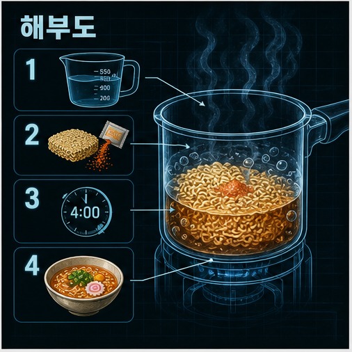해부도 스타일 예시