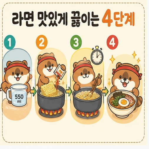 마스코트 가이드 스타일 예시