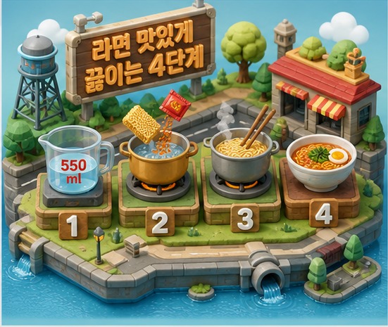 아이소메트릭 미니월드 스타일 예시