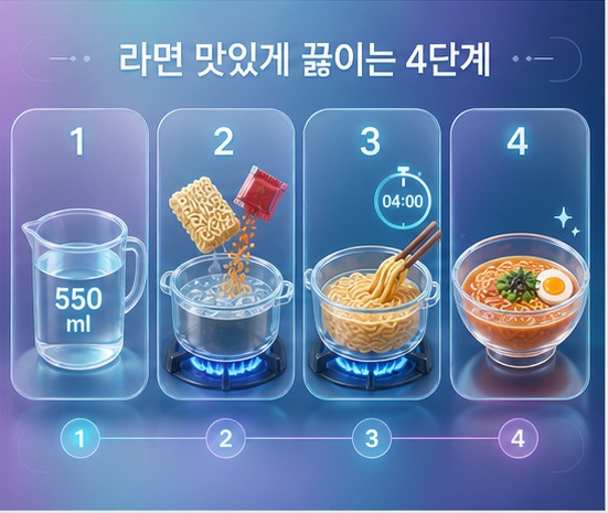 글래스모피즘 스타일 예시