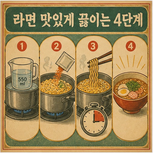 빈티지 교육 포스터 스타일 예시
