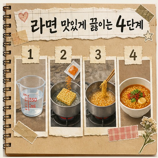 스크랩북 스타일 예시