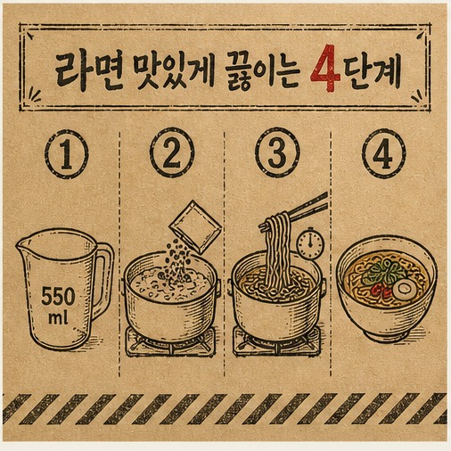 크래프트 페이퍼 스타일 예시